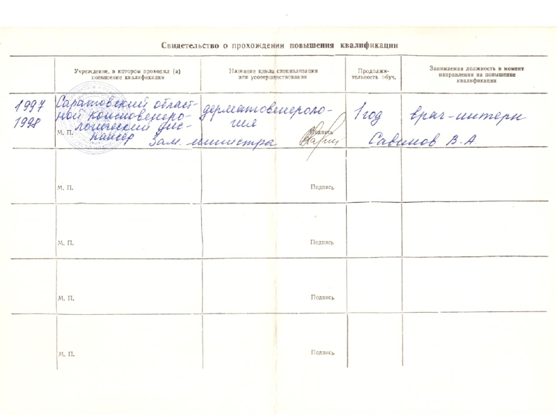 Шульдякова Ольга Германовна